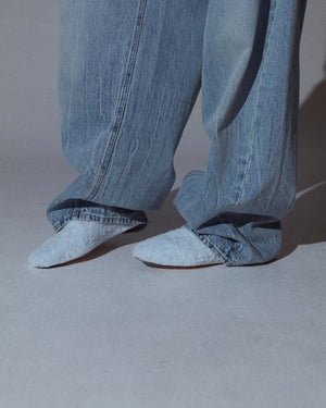 S-RABBIT FUR FLAT