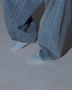 S-RABBIT FUR FLAT
