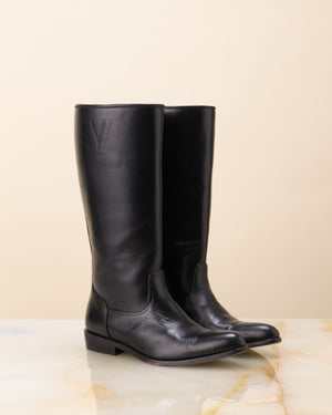 AW23-BOOTBOOT SHOES (BLACK)