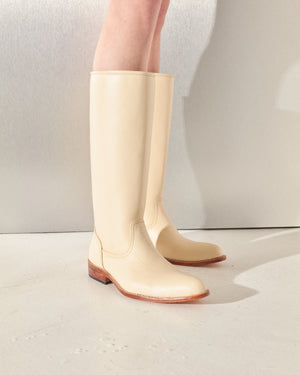 AW23-BOOTBOOT SHOES (CREAM)